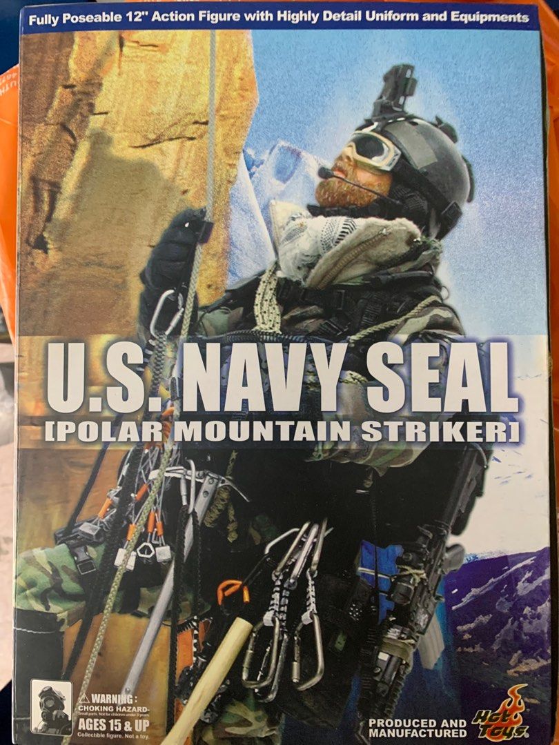 ★U.S. NAVY SEAL POLAR MOUNTAIN STRIKER★ Hot Toys - U.S Navy Seal Polar Mountain Striker Woodland version