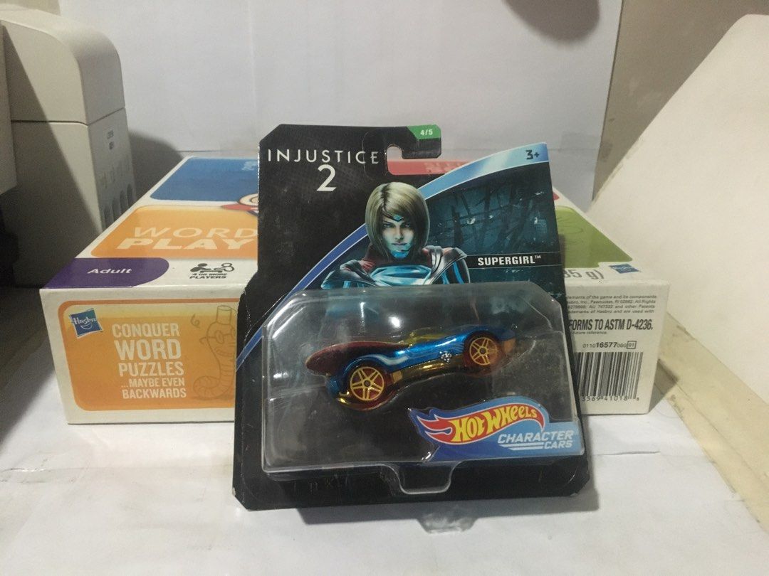 Hot Wheels Character Cars DC Injustice 2 Supergirl Hobbies Toys Toys Games on Carousell