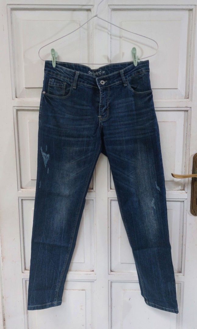 Ripped jeans semi stretch