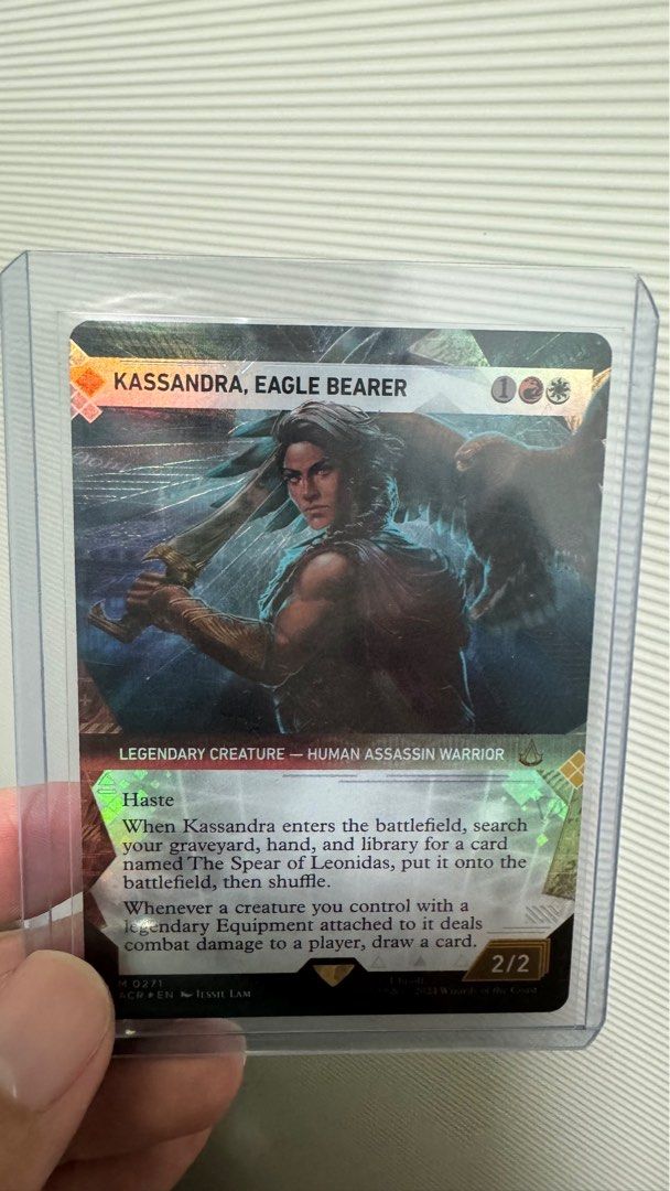 Kassandra, Eagle Bearer TEXTURED FOIL, Hobbies & Toys, Toys & Games on  Carousell