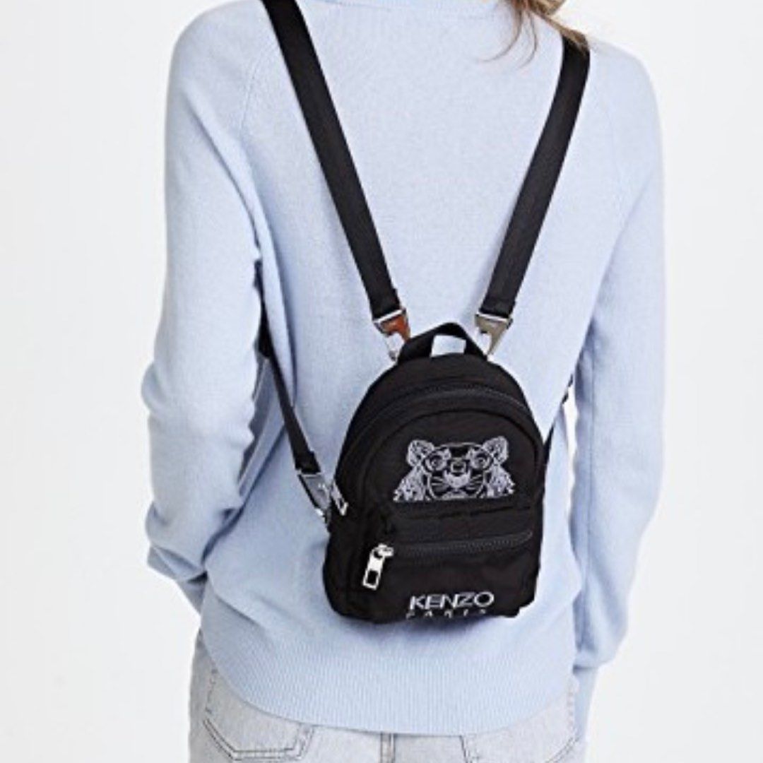 Kenzo Mini Tiger Backpack Women s Fashion Bags Wallets Backpacks on Carousell