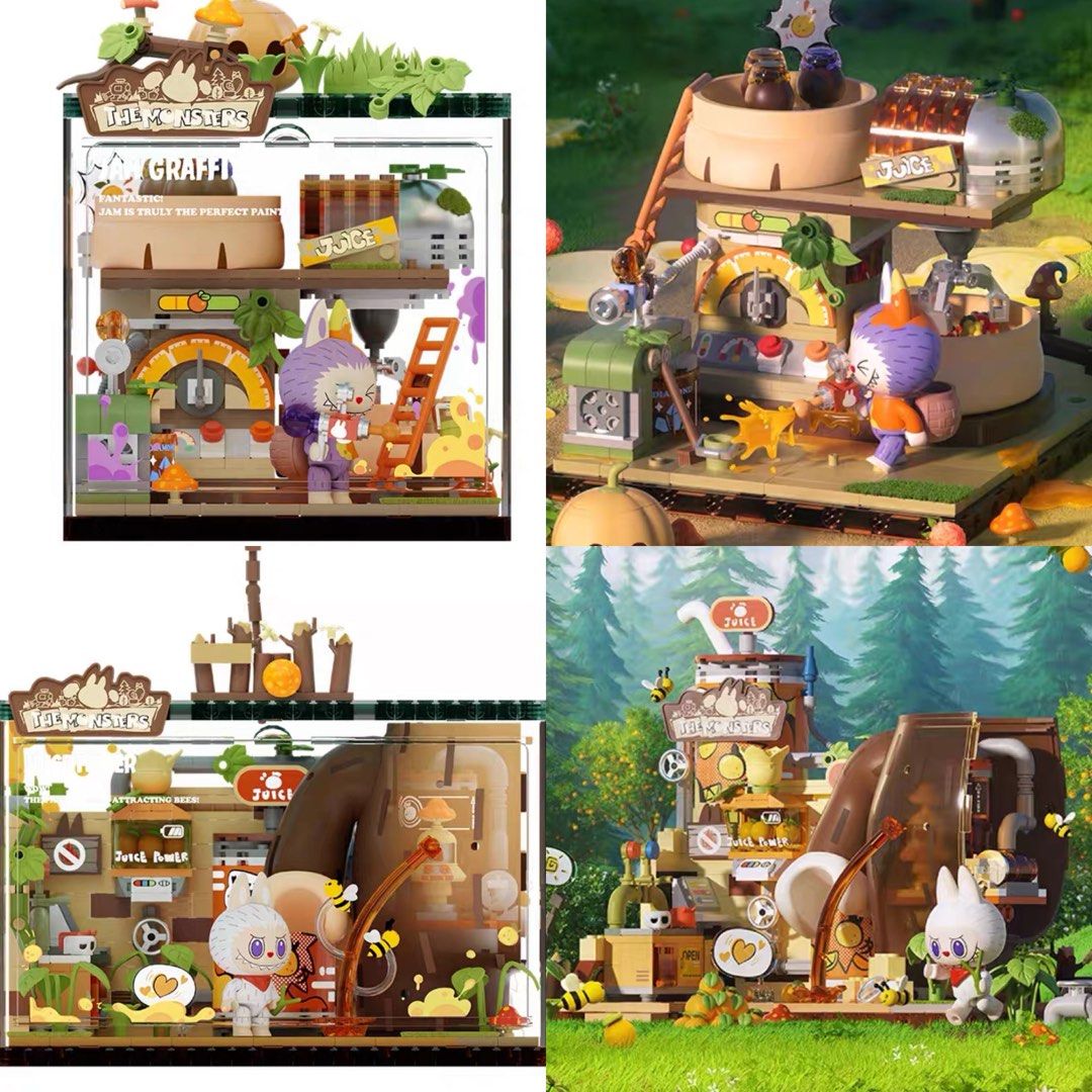 LABUBU THE MONSTERS POPMART FOREST SECRET BASE SERIES