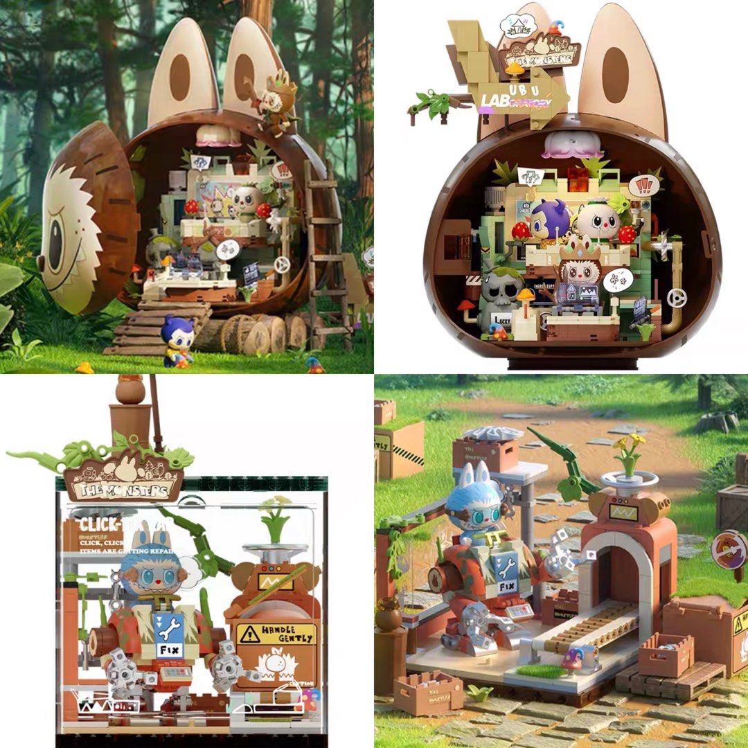 LABUBU THE MONSTERS POPMART FOREST SECRET BASE SERIES