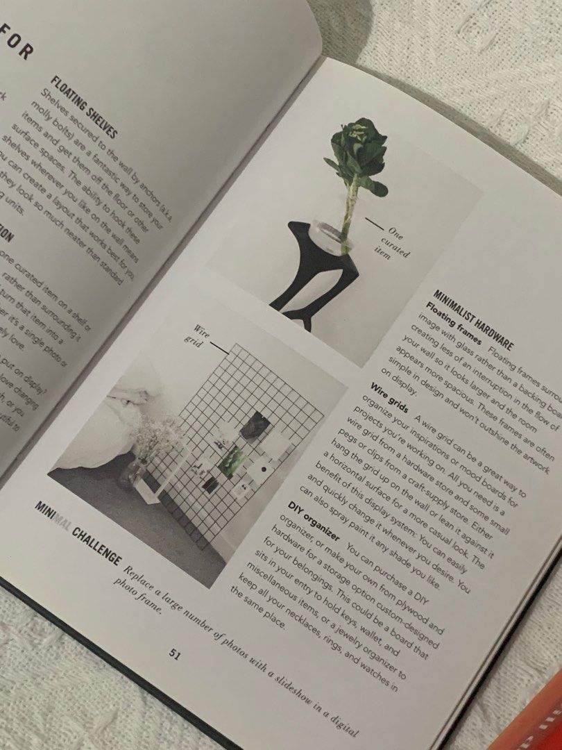 Less - a visual guide to minimalism, Buku & Alat Tulis, Buku di Carousell