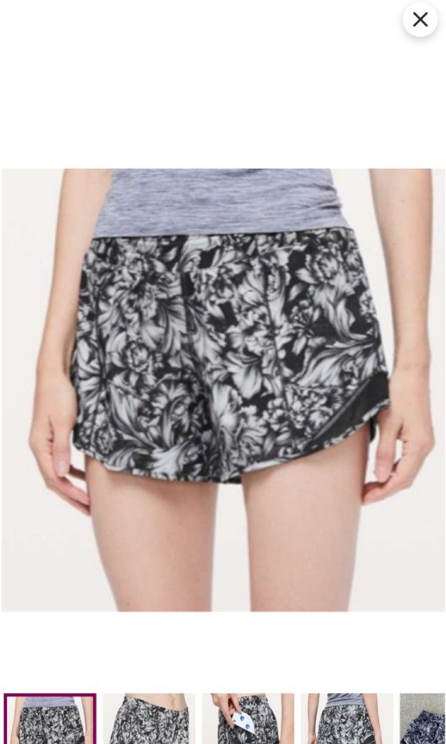 Floral lululemon shorts sales
