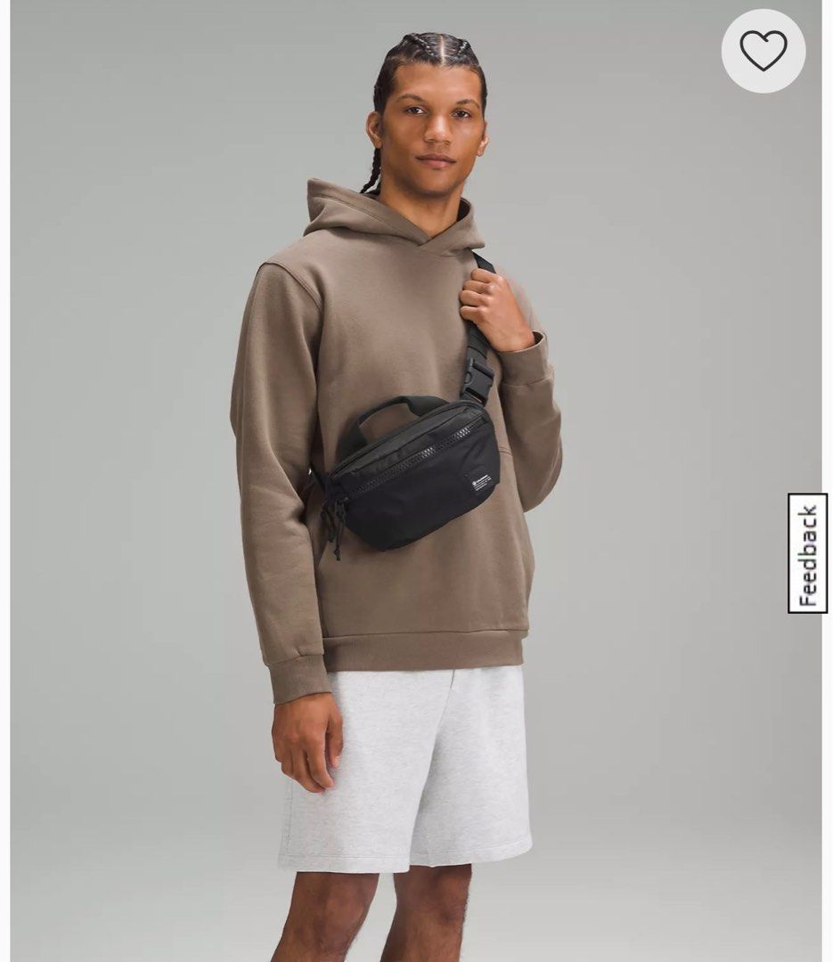 LULULEMON UNISEX All Day Essentials Belt Bag 2.5L BLACK, Men's Fashion, Bags,  Belt bags, Clutches and Pouches on Carousell