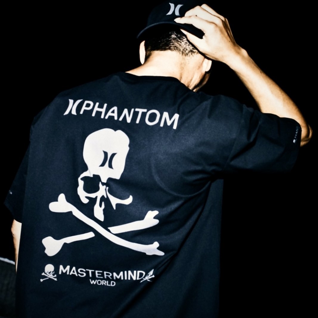 HURLEY × MASTERMIND PHANTOM Ｔシャツ Hurley(@hurley_jp )x MASTERMIND WORLD