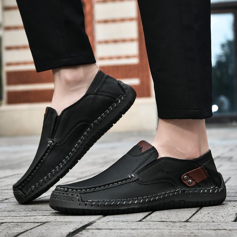 Men's casual plate pu shoes store
