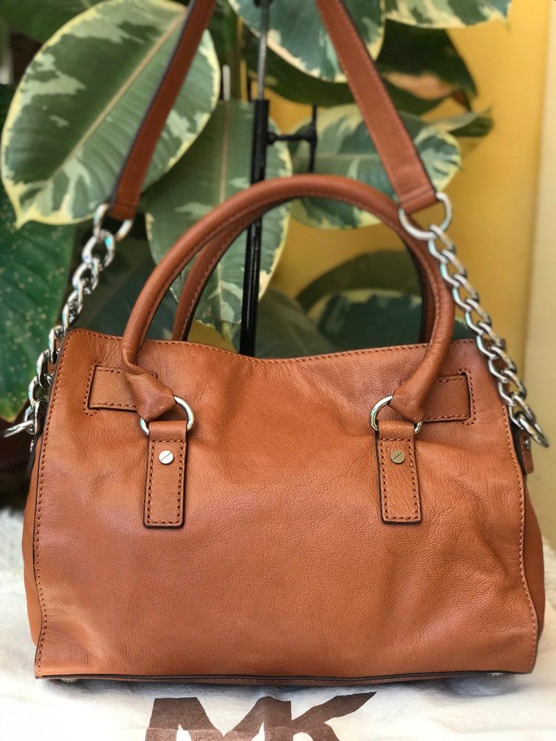 MICHAEL KORS HAMILTON SATCHEL PURSE Luxury Bags Wallets on Carousell