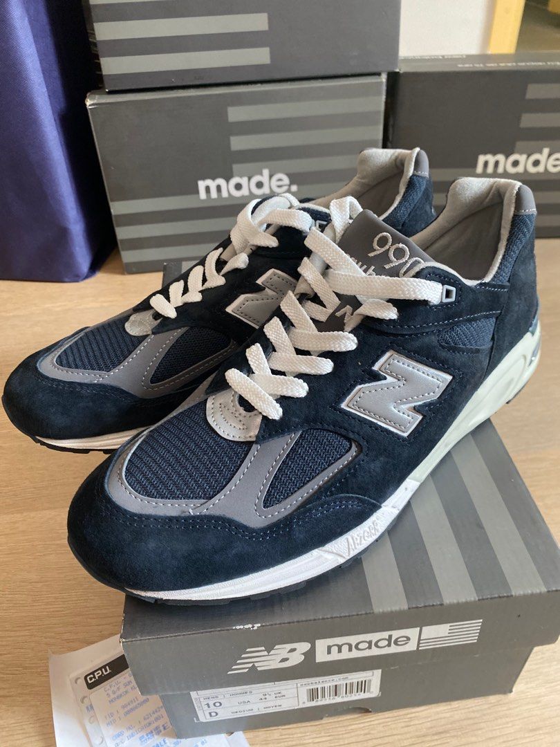 New balance 990v2 navy discount