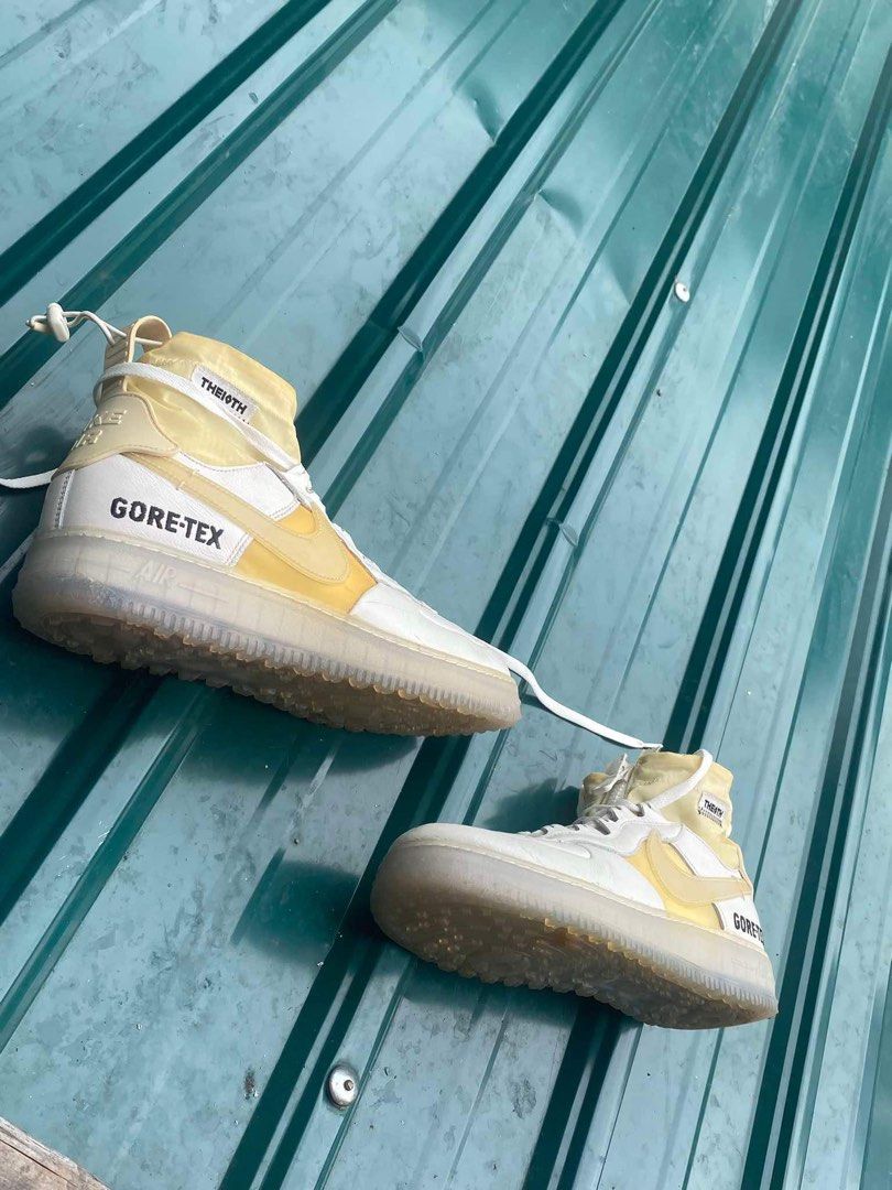 Nike Air Force 1 gore tex phantom white legit Men s Fashion Footwear Sneakers on Carousell