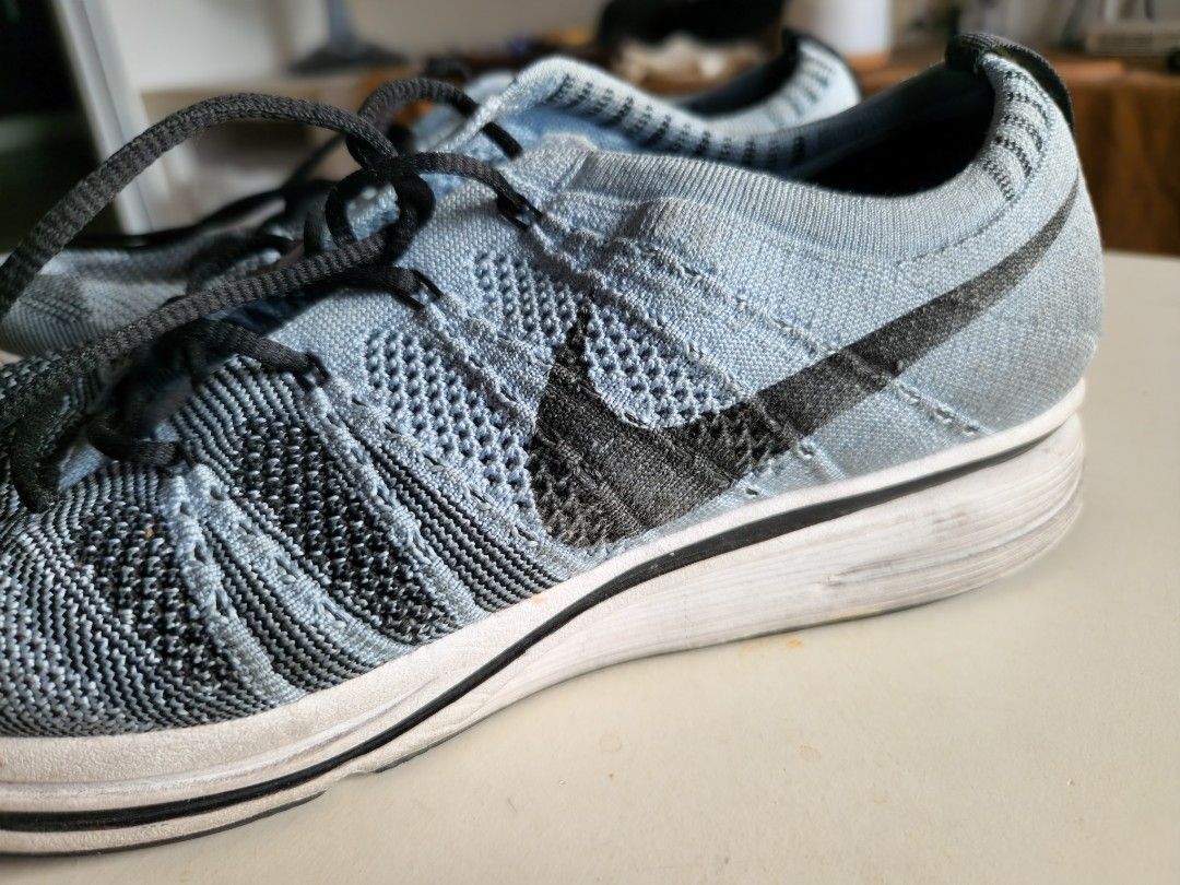 Flyknit trainer grey blue online