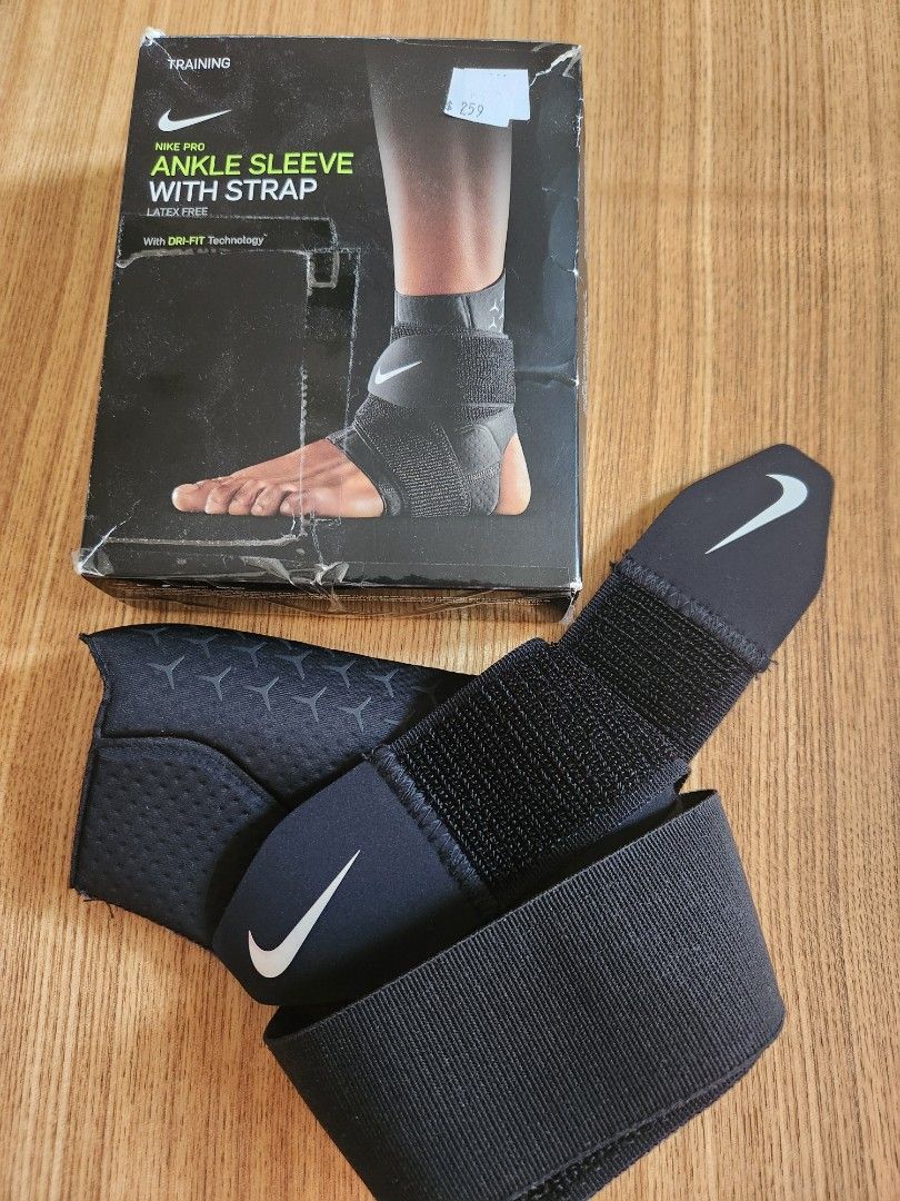 Nike Pro Ankle Sleeve with Strap Carousell