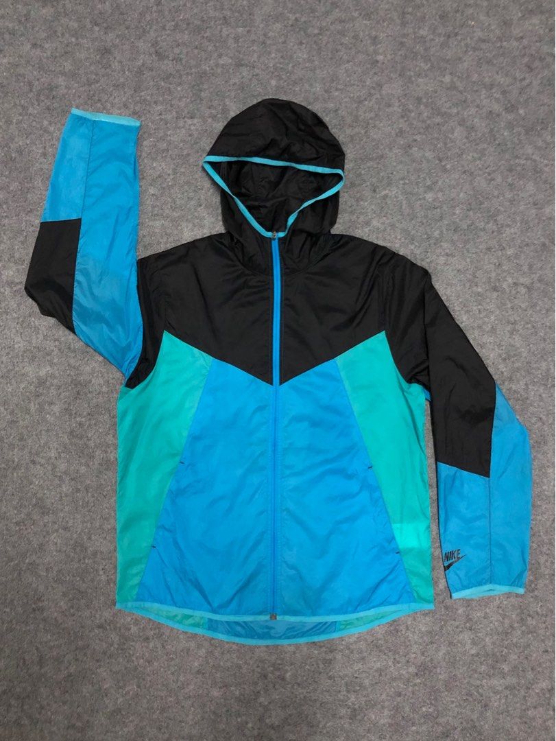 multicolor windbreaker nike