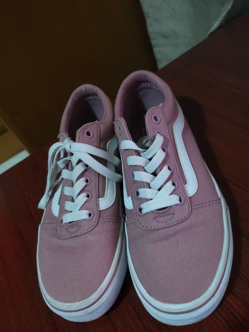 Ladies pink vans size 6 store