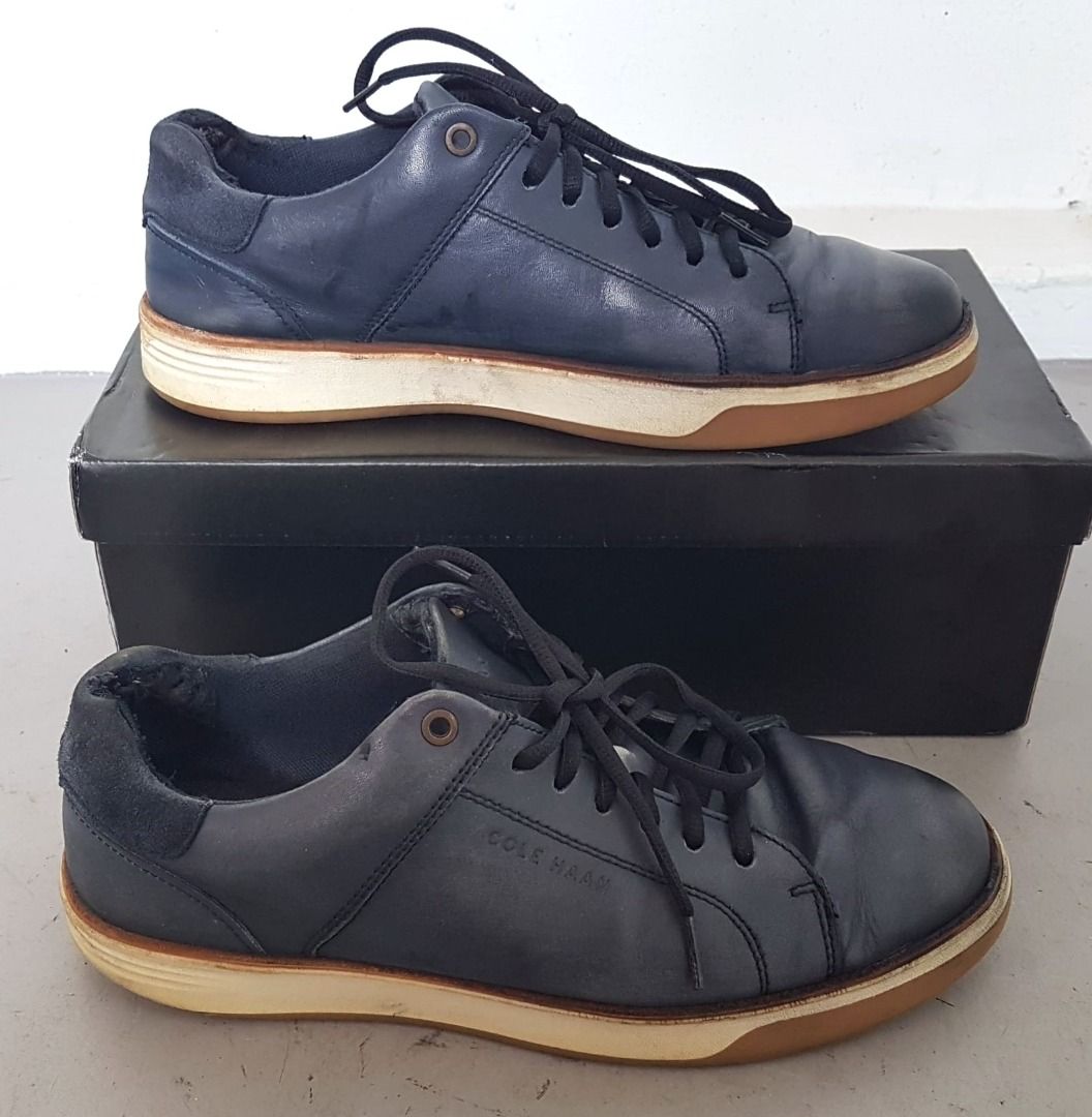 Original Cole Haan Designer Shoes Cole Haan Grand Crosscourt Crafted Men s Leather Sneakers US 8 EU 41 Cult Street Fashion Casual Everyday Wear