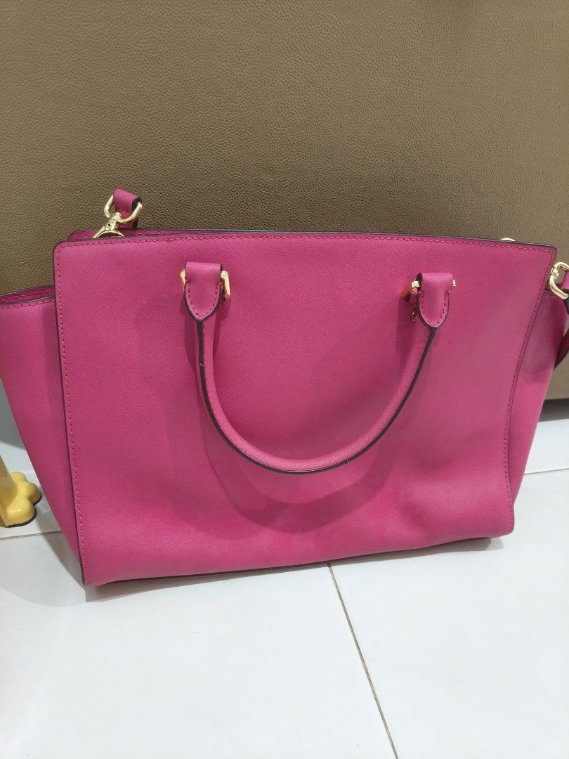 Large Michael Kors Selma Mini Pink Pink Michael Kors Bag, Luxury