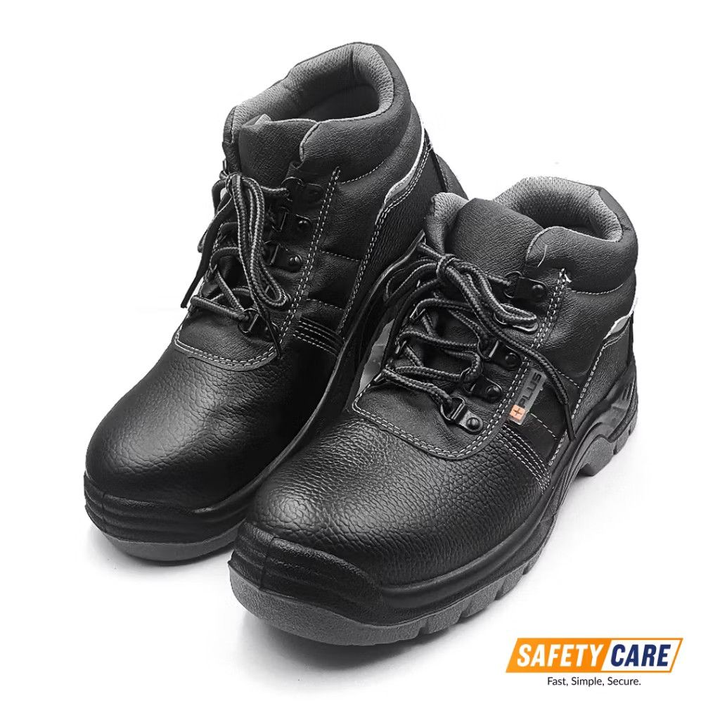 Plus mid cut lace up Safety shoes Women s Fashion Footwear Boots on Carousell