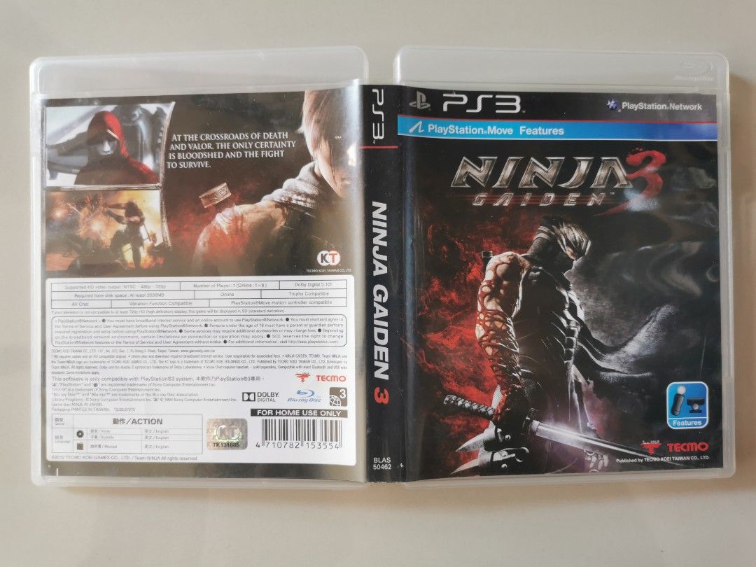 Playstation Games Ps3 Ninja Gaiden 3 Import pas cher
