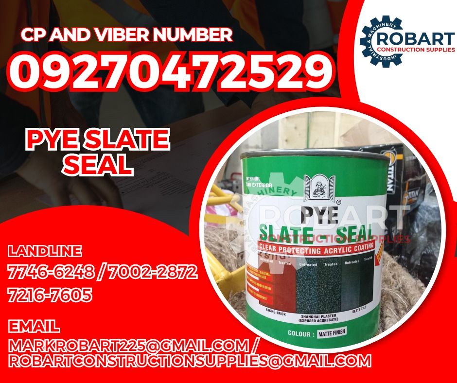 Pye Slate Seal, Commercial & Industrial, Construction Tools & Equipment ...