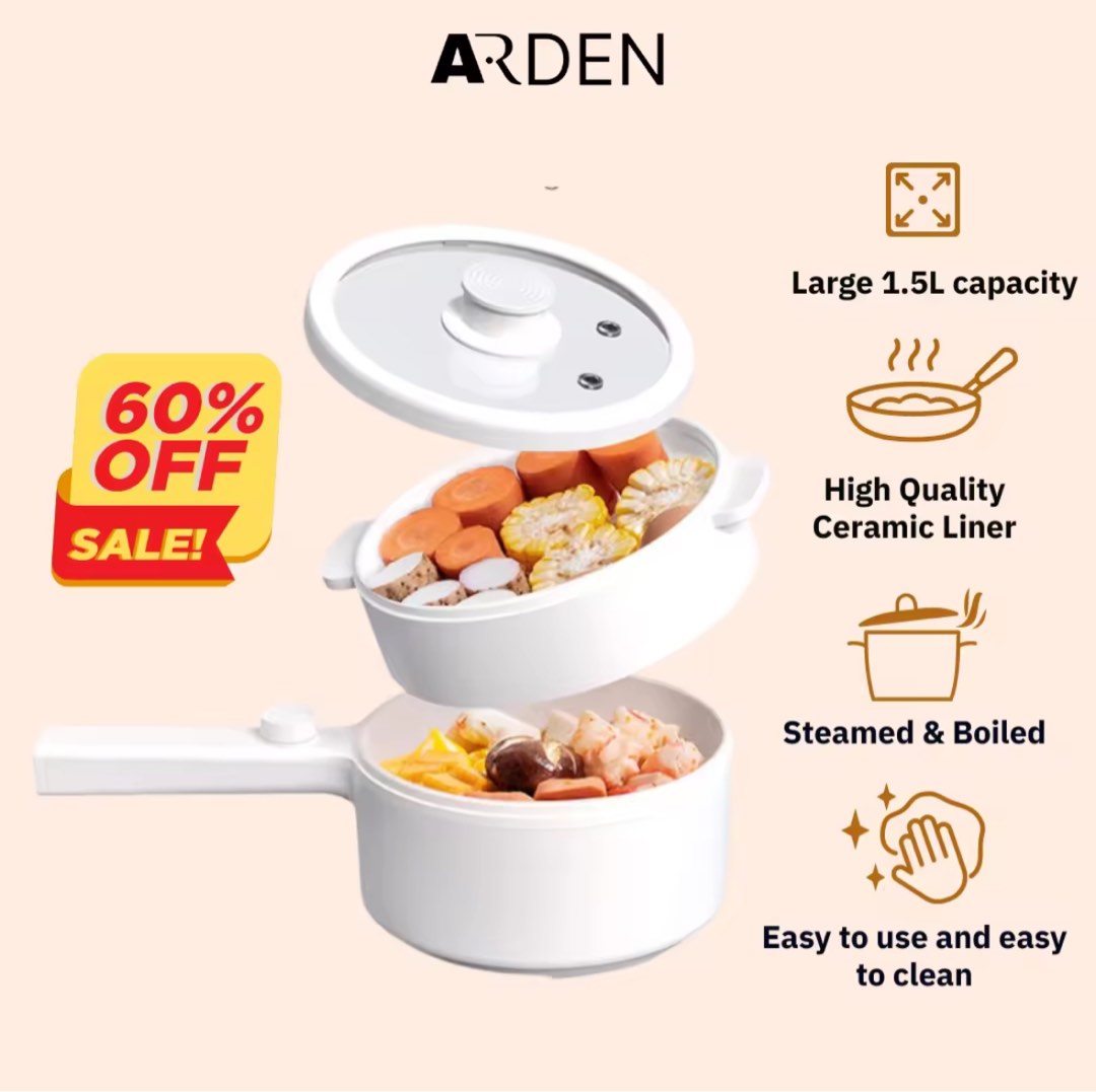 Sale Electric cooker pot Furniture Home Living Kitchenware Tableware Cookware Accessories on Carousell