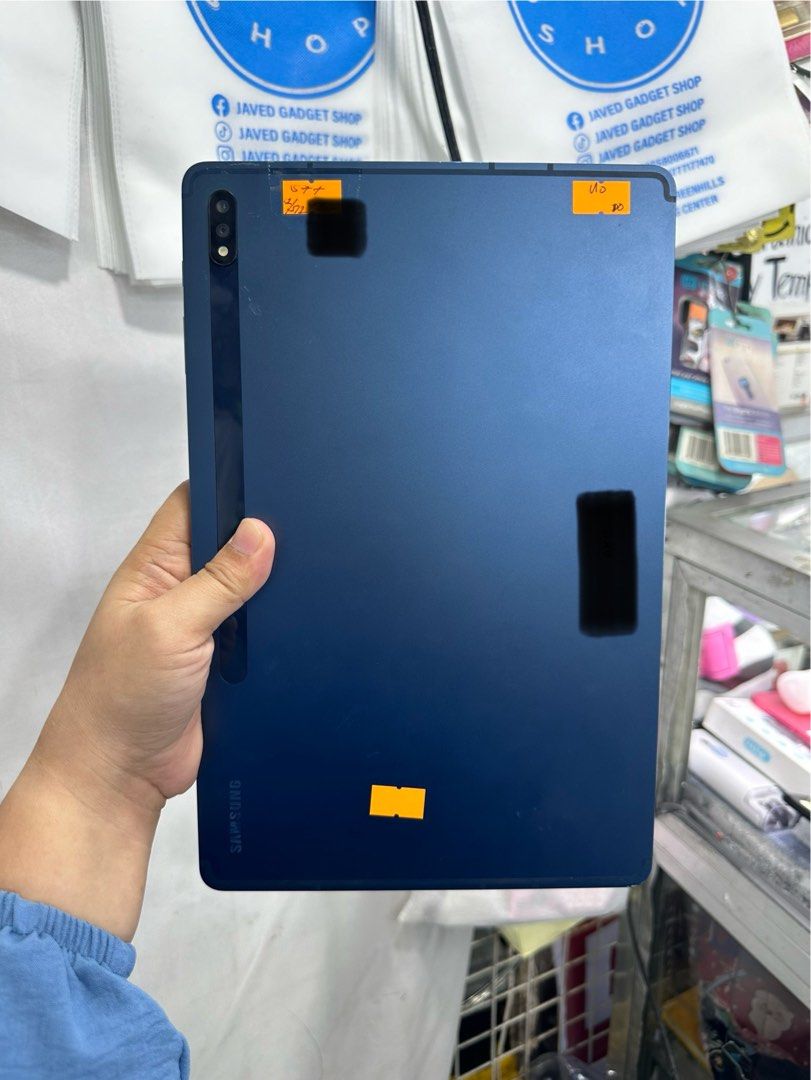 Samsung Tab S7 Plus 512gb Wifi No issue (Category: Android) located in San Juan City. Submitted by javedsgadgetshop (Listing ID 1319264040, Image 1). Description: OPEN FOR INSTALLMENT VIA CREDIT CARD/GGIVES/SPAY/BILLEASE & SWAP/TRADE-IN! WE BUY AND SELL ( ANYKINDS OF UNIT BINIBILI PO NAMIN)! PTPA : Padelete po f bawal Quick Specs : Samsung Tab S7+ •512gb •NTC Variant •Good batt health •Wifi Only •95% Smoothness •No hidden issue | No Repaired •100
