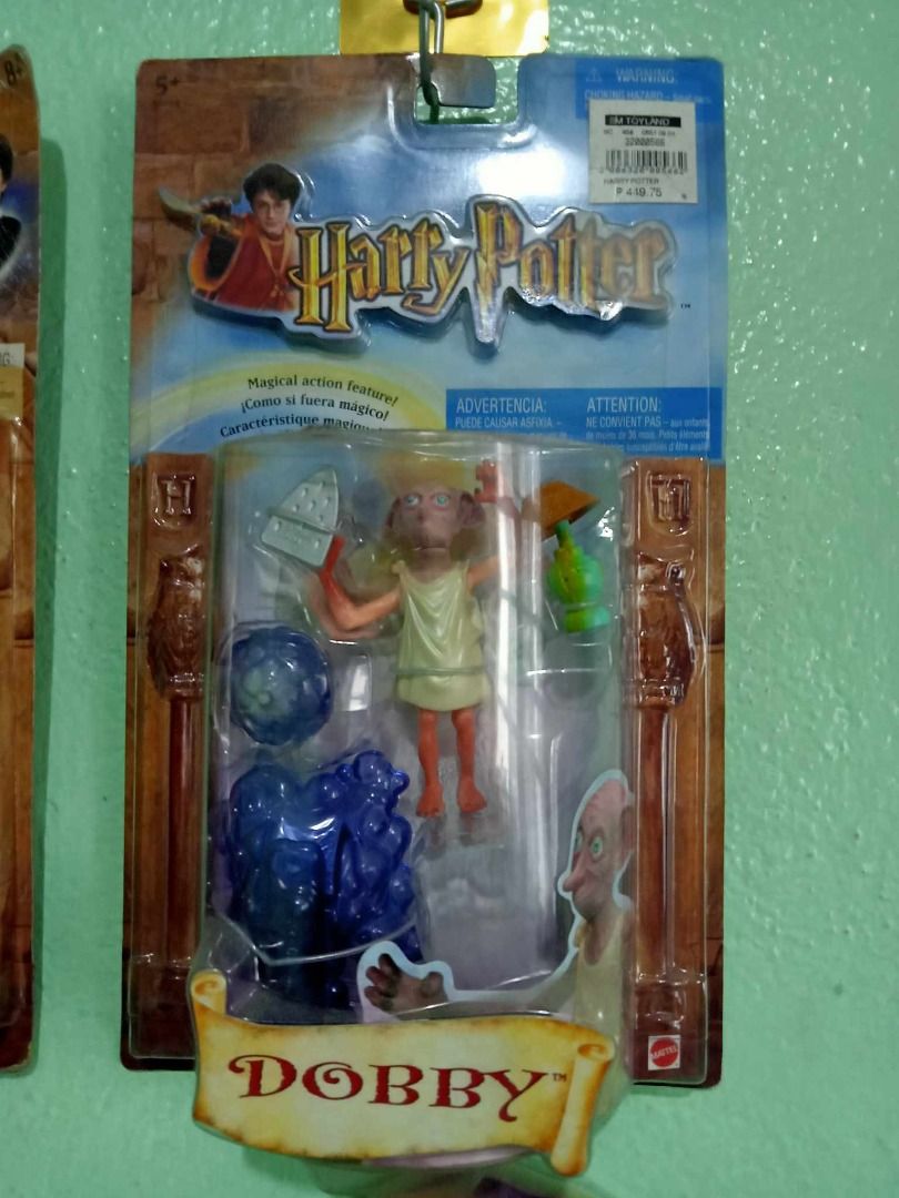 Sealed Mattel 2002 Harry Potter (Dobby) (Category: Figurines & Statues) located in Manila. Submitted by quing13 (Listing ID 1319160888, Image 1). Description: Hard to find Dobby Mattel 2002.