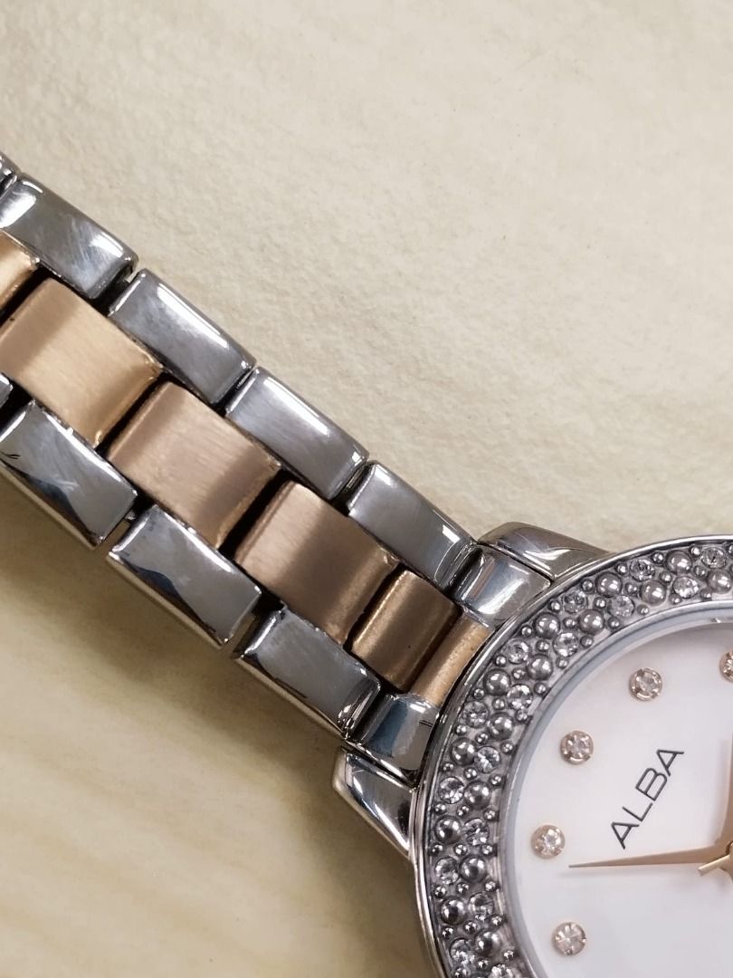 Alba sapphire crystal watch price shop