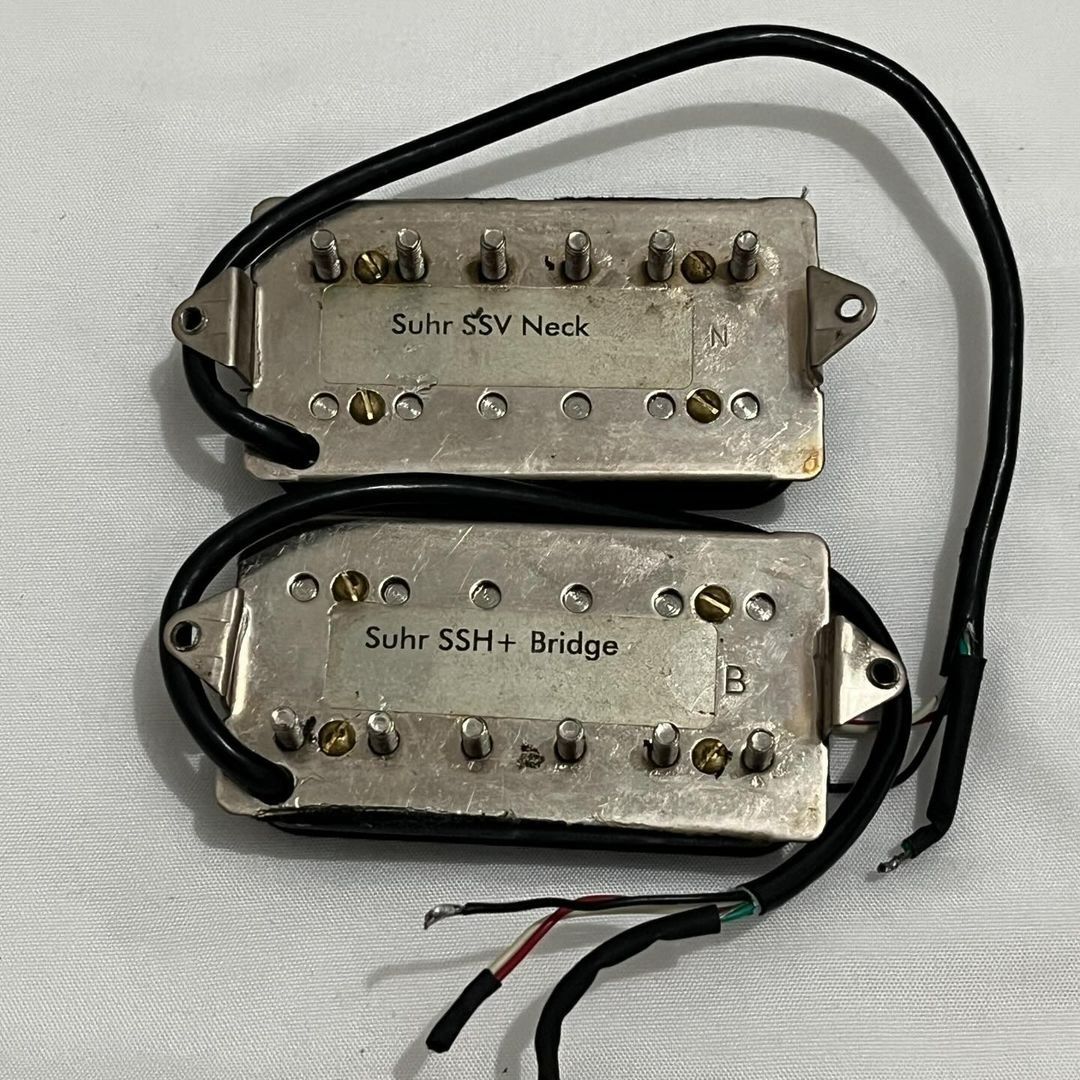 Suhr SSH+ Bridge & SSV Neck ピックアップ セット Suhr SSV Neck