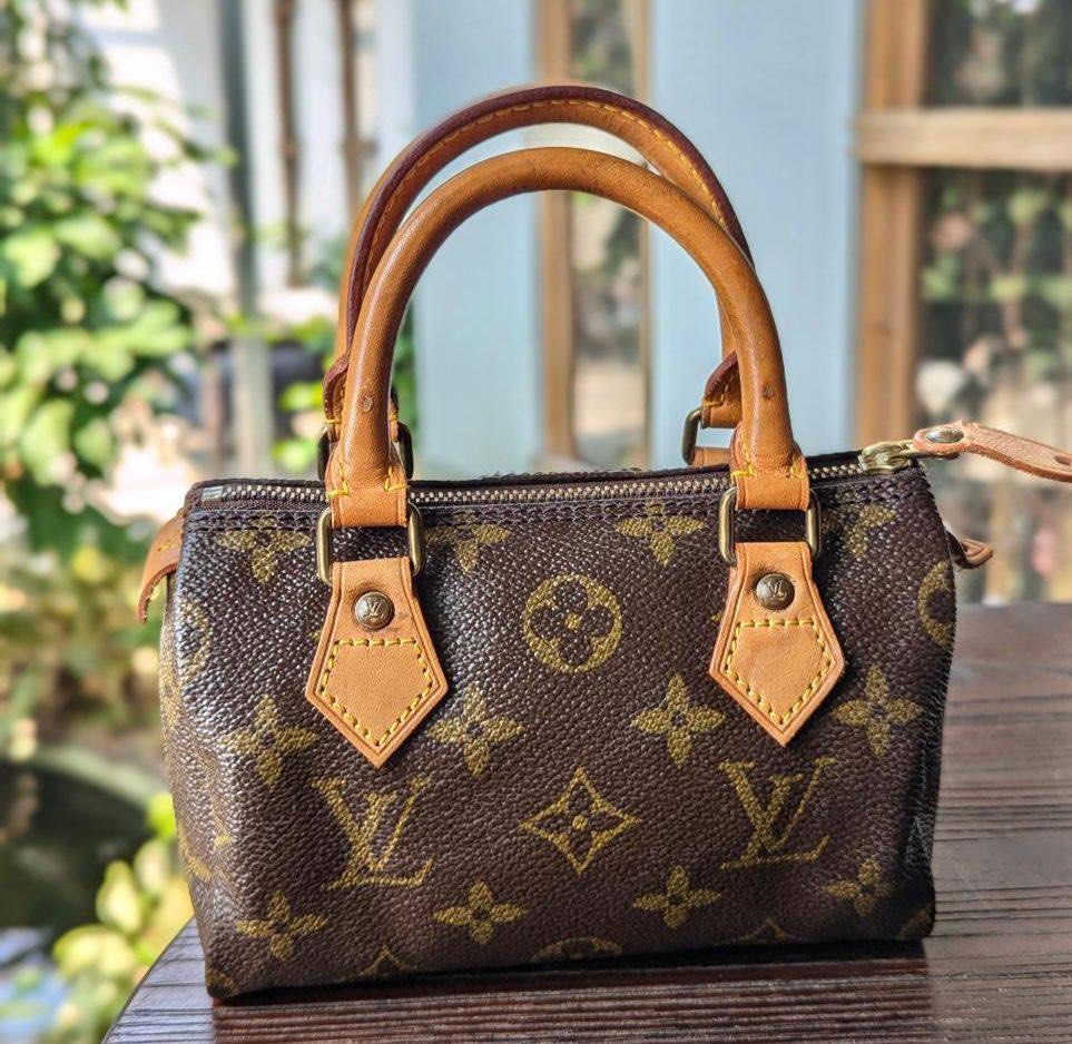 Nano Bolso Lv Speedy Vuitton Speedy Bolsa Crossbody Louis Vuitton