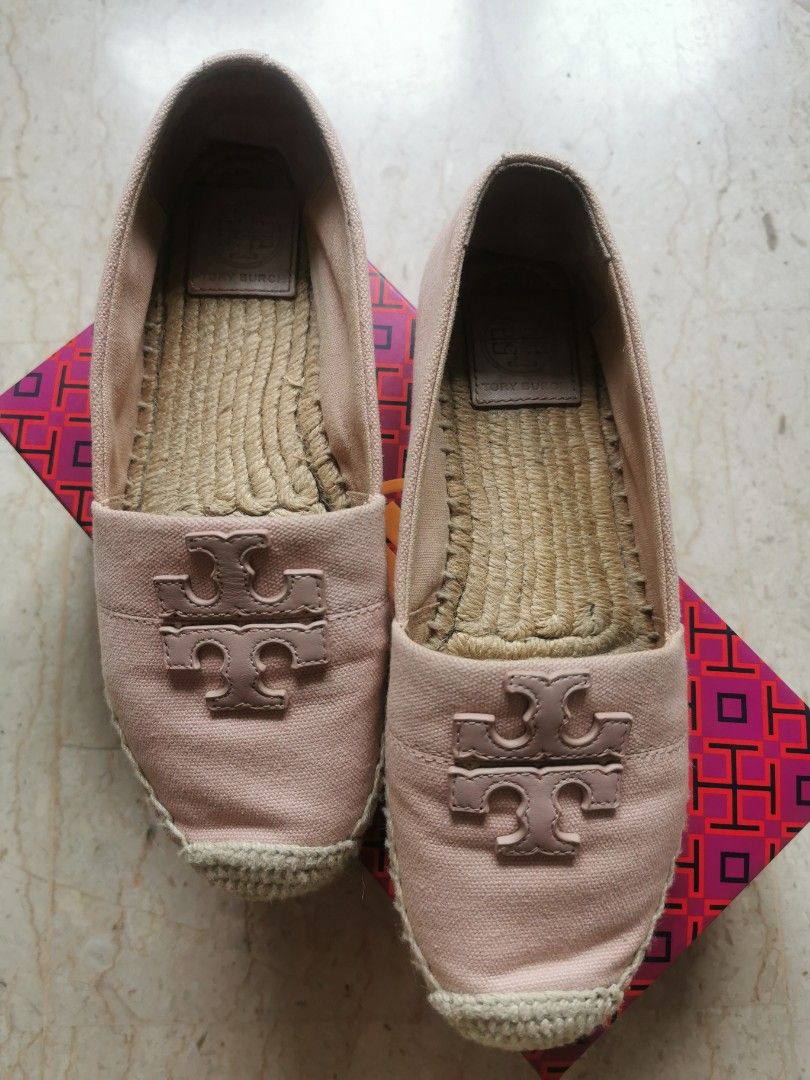 Tory Burch Pale Pink Espadrille