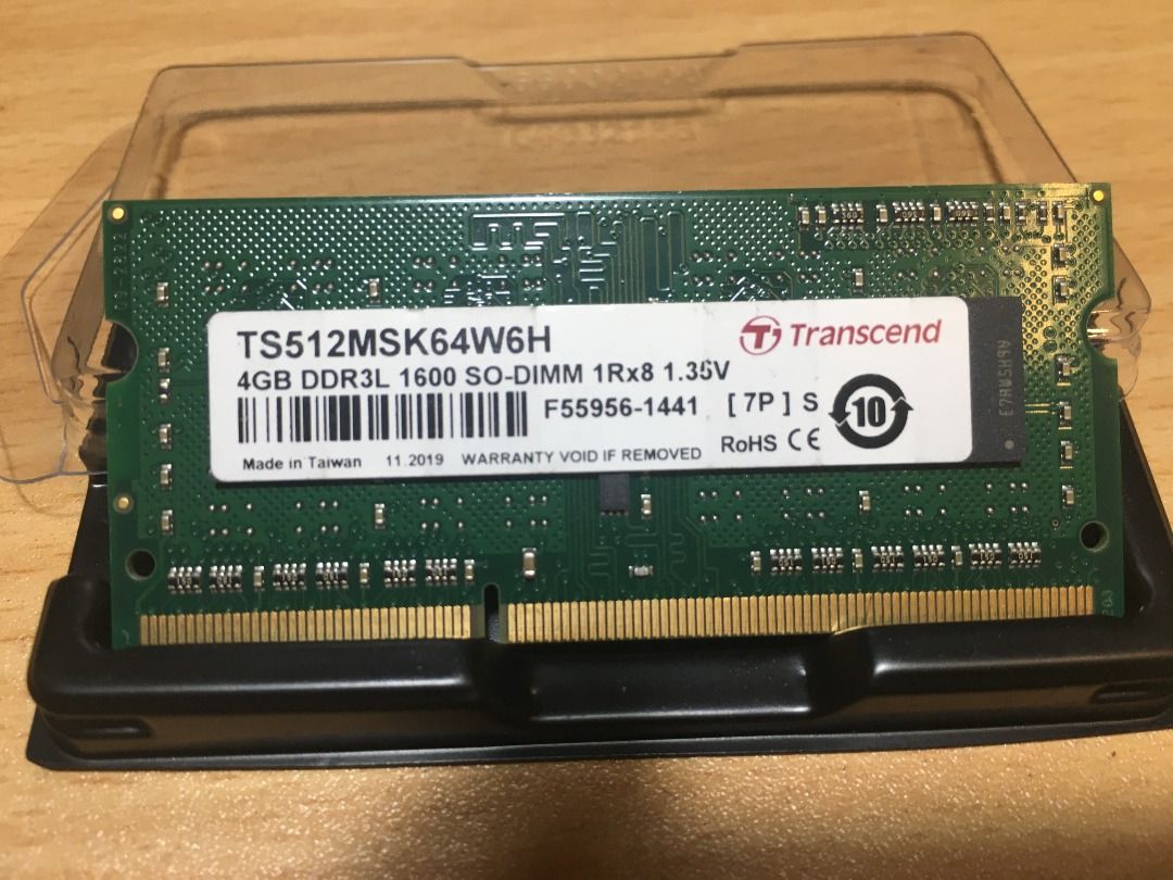 Transcend 4gb ddr3l 1600 laptop ram on sale