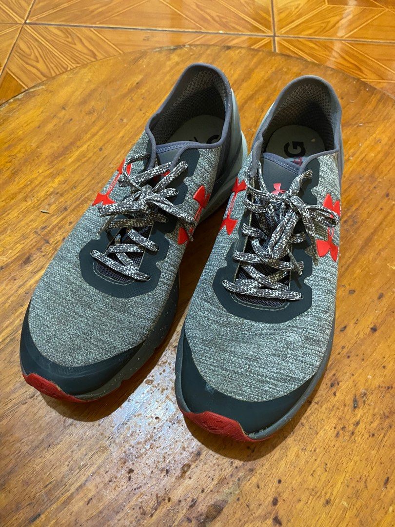 Underarmour Running Shoes (Category: Sneakers) located in Mapandan. Submitted by feanner (Listing ID 1319287609, Image 1). Description: Seldom used. Almost new. US 10.5/EUR 44.5 RFS: decluttering .