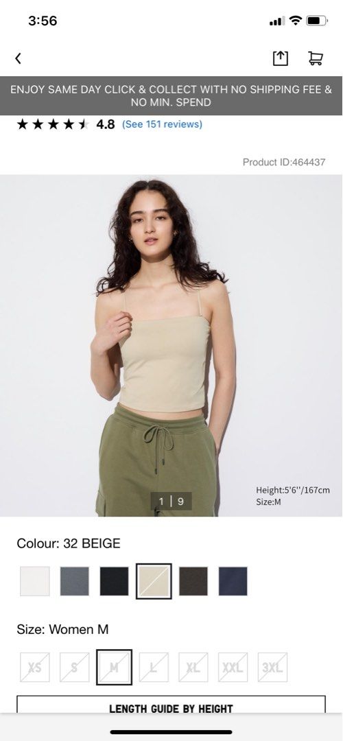 Uniqlo tube bra cheap