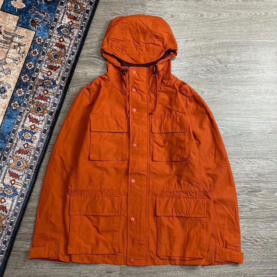 Uniqlo orange parka outlet