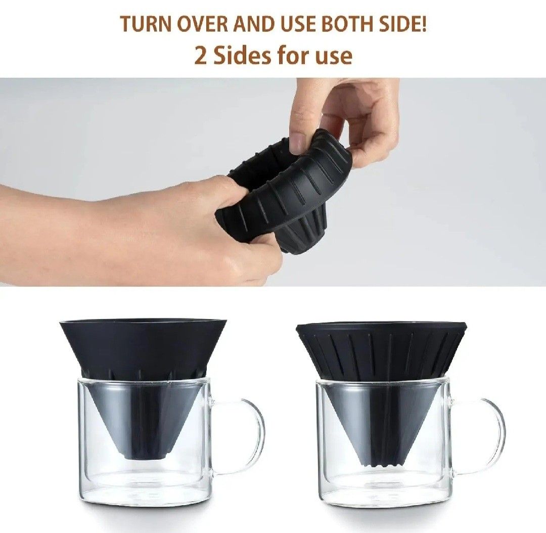 V60 coffee dripper portable (Category: Coffee & Tea Tableware) located in Manila. Submitted by rdapdap (Listing ID 1319266205, Image 3). Description: coffee dripper v60 portable black color 300 binondo area.