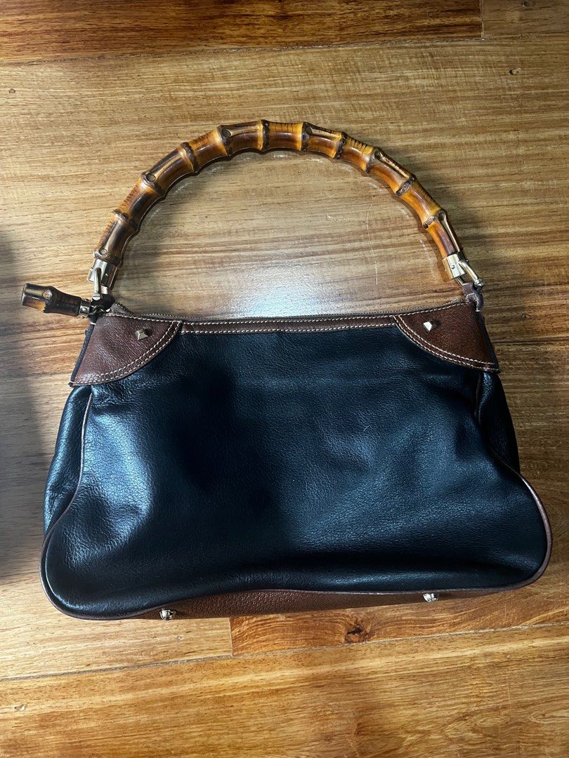 Gucci bamboo handle bag vintage clearance