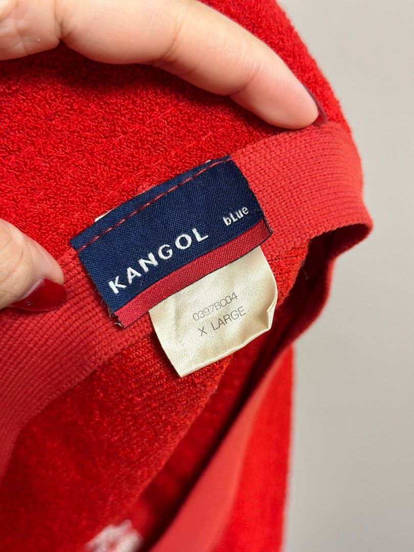 VINTAGE Kangol Red fuzzy bucket Hat (Category: Caps & Hats) located in Pasig City. Submitted by janelleandrea.gana (Listing ID 1319313762, Image 3). Description: Selling my Authentic Vintage Kangol Bucket Hat! Bought this in Japan🇯🇵 Condition: Vintage Light Used. No tear or discoloration. Hard to find piece✔️ RFS: I only used this during my Japan Trip😅.