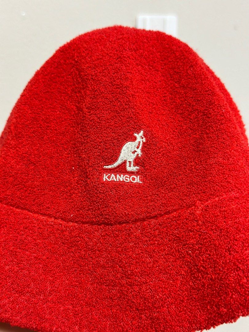 VINTAGE Kangol Red fuzzy bucket Hat (Category: Caps & Hats) located in Pasig City. Submitted by janelleandrea.gana (Listing ID 1319313762, Image 2). Description: Selling my Authentic Vintage Kangol Bucket Hat! Bought this in Japan🇯🇵 Condition: Vintage Light Used. No tear or discoloration. Hard to find piece✔️ RFS: I only used this during my Japan Trip😅.