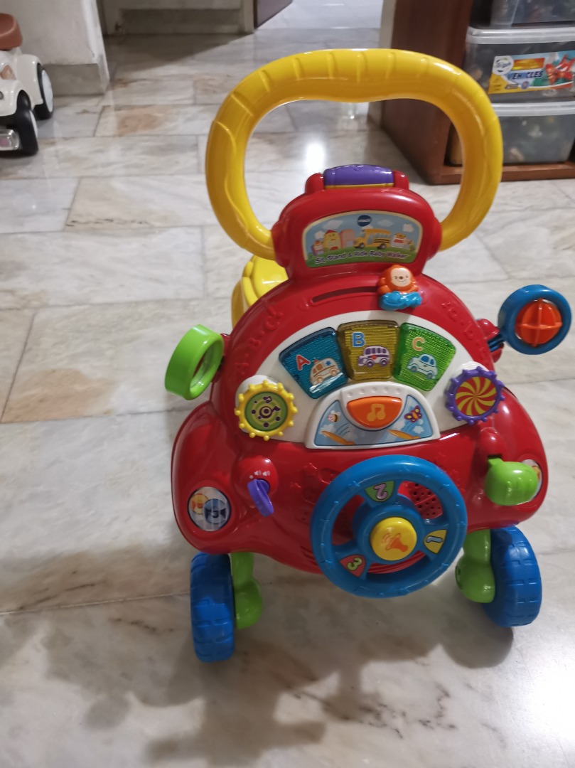 Vtech sit stand and ride baby walker discount