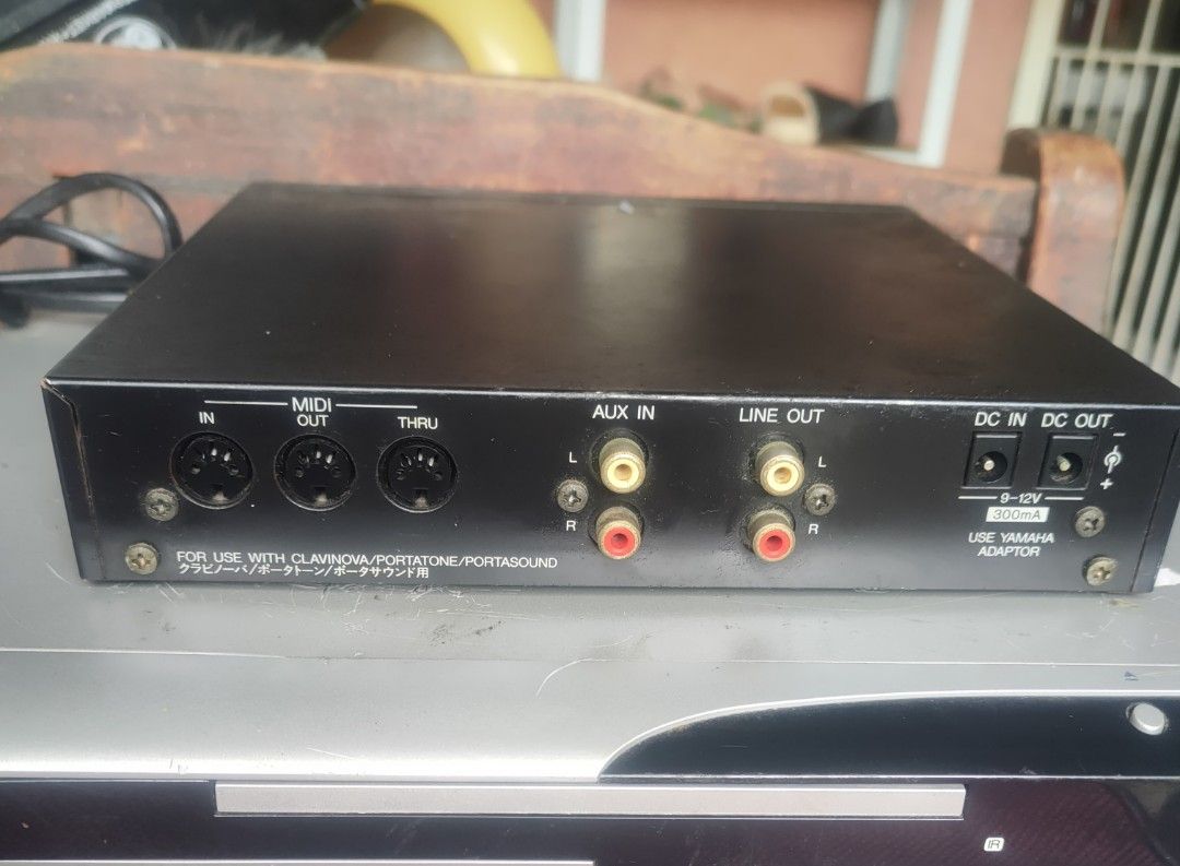 Yamaha FM sound expander EMT1 (Category: Other Audio Equipment) located in Rodriguez. Submitted by pwestoonlinestore (Listing ID 1319165594, Image 2). Description: with power untested (no idea how to use it) pero sinubukan ko yung line out at AUX may signal naman sya loc: Montalban Rizal.