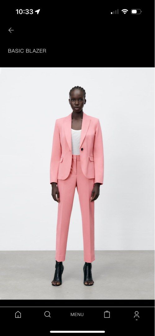 Zara basic blazer cheap