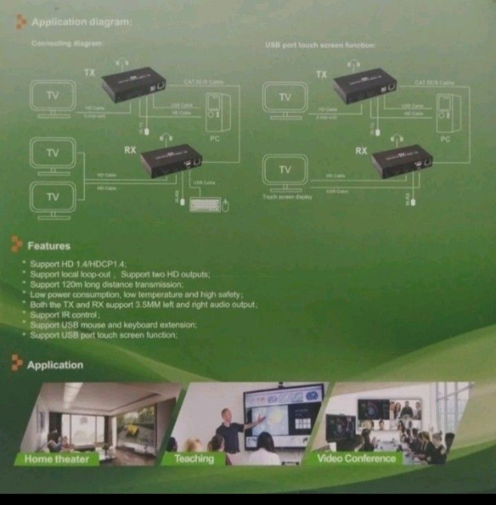 120m 4k KVM Extender (Category: Office & Business Technology) located in Quezon City. Submitted by goodviberco (Listing ID 1319360474, Image 3). Description: .
