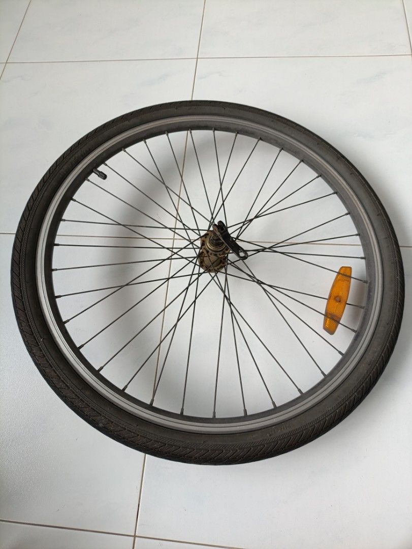 24 inch quick release front wheel online