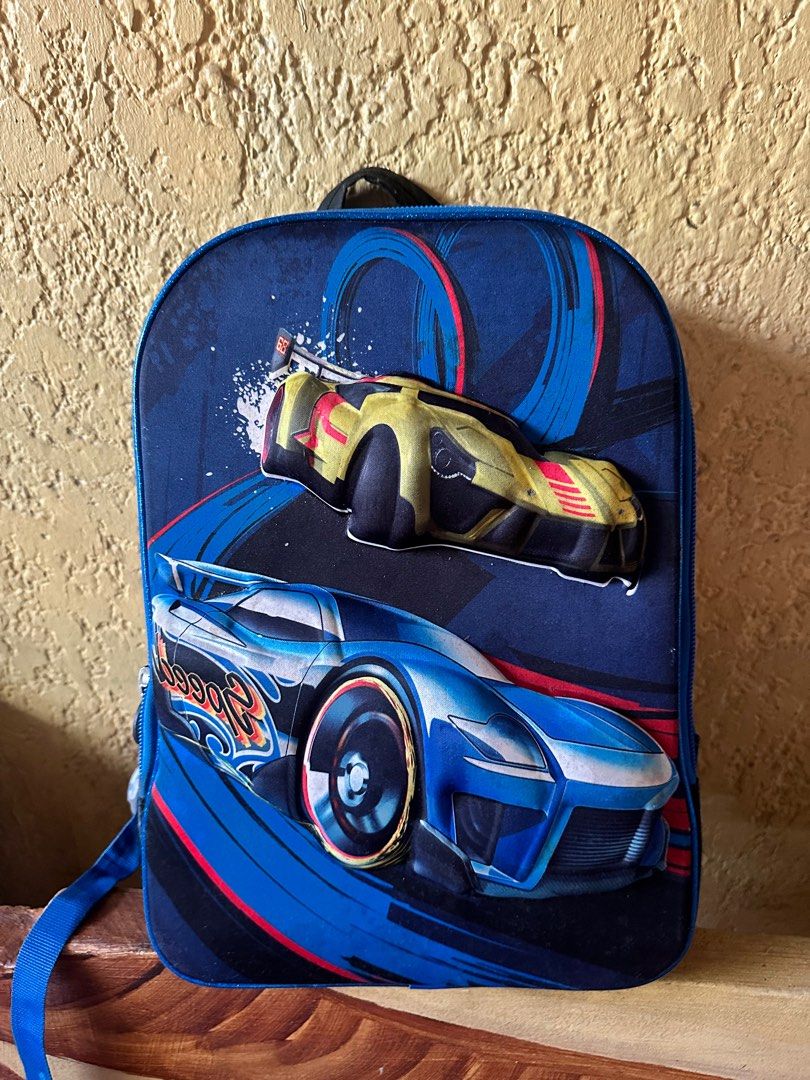 3D car backpack for boys Women s Fashion Bags Wallets Backpacks on Carousell