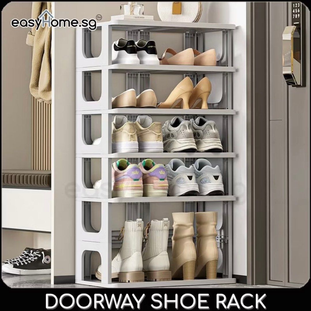 5 Tier Multifunctional Shoe Rack Doorway Shoe Rack Indoor Shoe Rack Outdoor Shoe