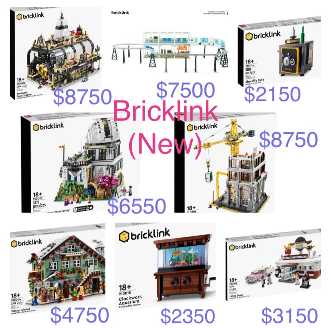 全新全球限量Bricklink系列Lego, 興趣及遊戲, 玩具& 遊戲類- Carousell