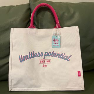 全新 Miniso x Barbie 芭比 白色 tote bag 環保袋64220304940034110