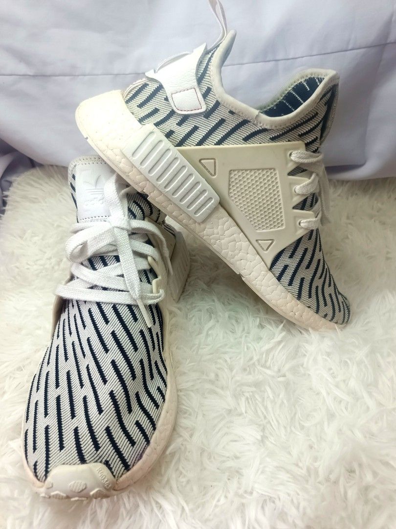 Adidas NMD XR1 primeknit Zebra 7 uk Men s Fashion Footwear Sneakers on Carousell