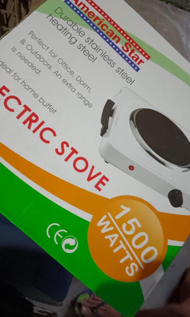 american star electric stove (Category: Cookware & Accessories) located in Taguig. Submitted by icebox24 (Listing ID 1319433564, Image 1). Description: brand new.